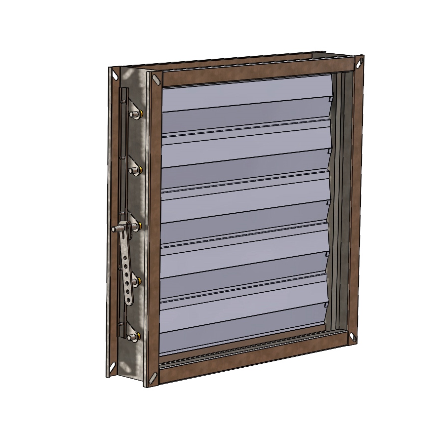 HVAC管道热阻500x500x110mm